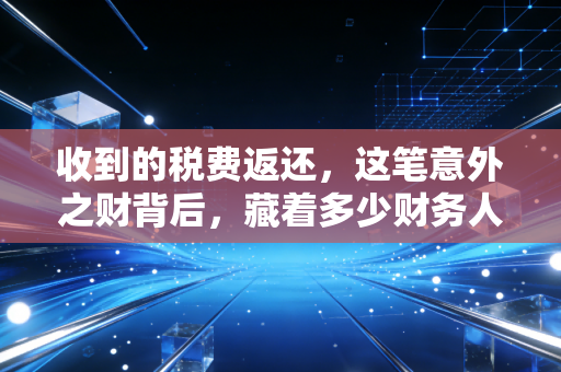 收到的税费返还，这笔意外之财背后，藏着多少财务人的爱恨情仇？