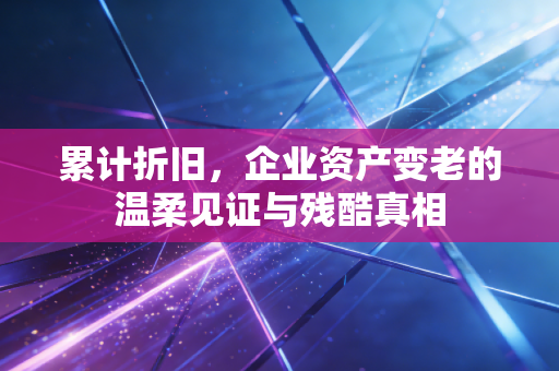 累计折旧，企业资产变老的温柔见证与残酷真相
