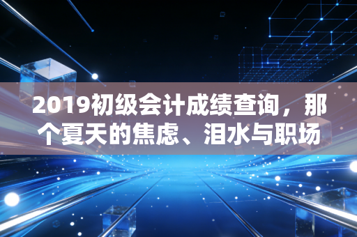2019初级会计成绩查询，那个夏天的焦虑、泪水与职场起跑线