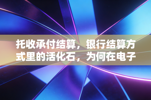托收承付结算,银行结算方式里的活化石,为何在电子支付时代依然存在?