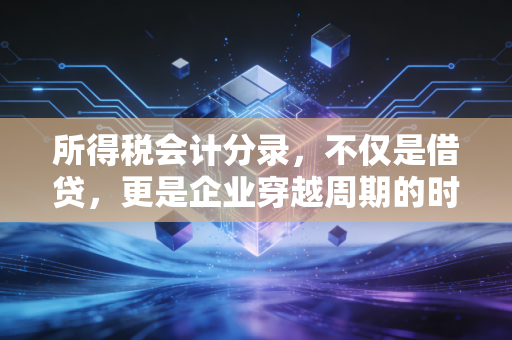 所得税会计分录，不仅是借贷，更是企业穿越周期的时间机器