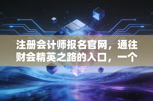 注册会计师报名官网，通往财会精英之路的入口，一个过来人的心里话