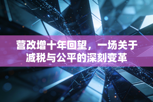 营改增十年回望，一场关于减税与公平的深刻变革