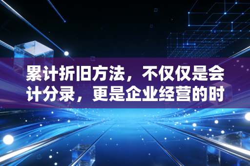 累计折旧方法，不仅仅是会计分录，更是企业经营的时间哲学