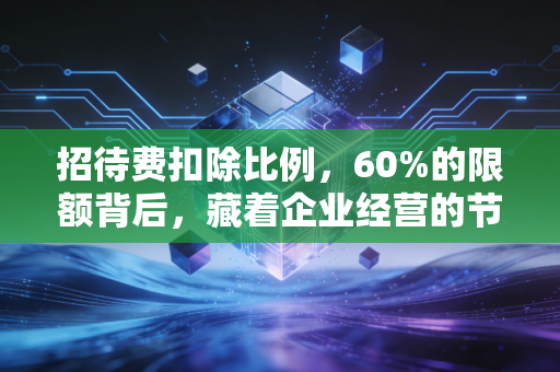 招待费扣除比例，60%的限额背后，藏着企业经营的节税密码与合规红线