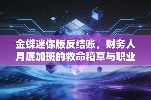 金蝶迷你版反结账,财务人月底加班的救命稻草与职业操守的博弈