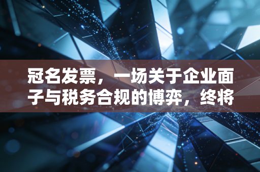 冠名发票,一场关于企业面子与税务合规的博弈,终将谢幕
