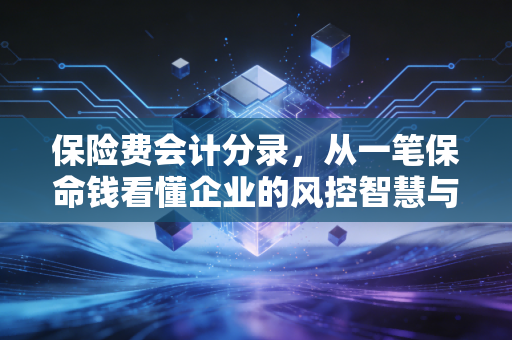 保险费会计分录,从一笔保命钱看懂企业的风控智慧与账务艺术