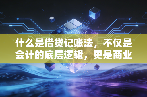 什么是借贷记账法，不仅是会计的底层逻辑，更是商业世界的通用语言
