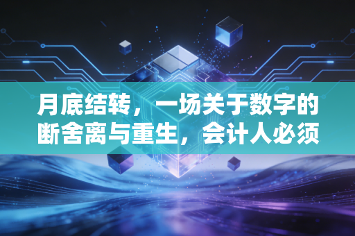 月底结转,一场关于数字的断舍离与重生,会计人必须懂的生存哲学
