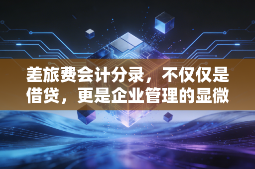 差旅费会计分录，不仅仅是借贷，更是企业管理的显微镜