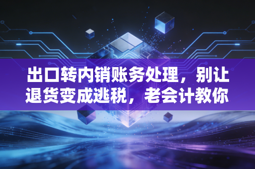 出口转内销账务处理，别让退货变成逃税，老会计教你避坑与实操