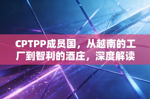 CPTPP成员国,从越南的工厂到智利的酒庄,深度解读这个富人俱乐部的游戏规则