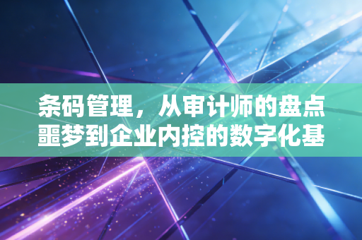 条码管理，从审计师的盘点噩梦到企业内控的数字化基石