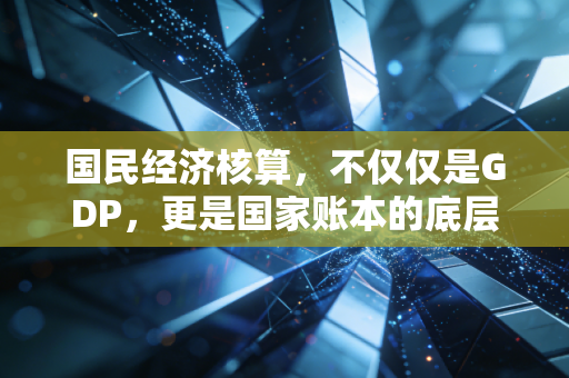 国民经济核算,不仅仅是GDP,更是国家账本的底层逻辑