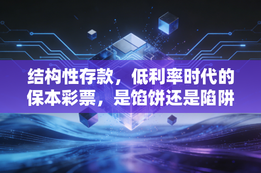 结构性存款,低利率时代的保本彩票,是馅饼还是陷阱?