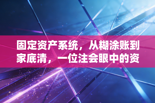 固定资产系统,从糊涂账到家底清,一位注会眼中的资产保卫战