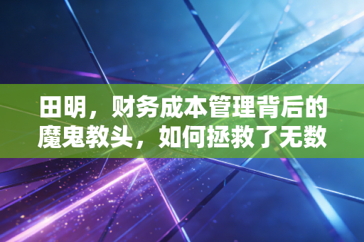 田明,财务成本管理背后的魔鬼教头,如何拯救了无数考生的发际线