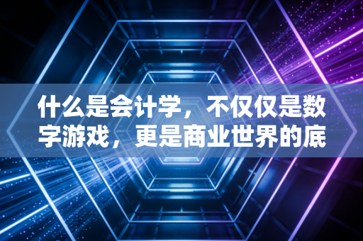 什么是会计学,不仅仅是数字游戏,更是商业世界的底层逻辑