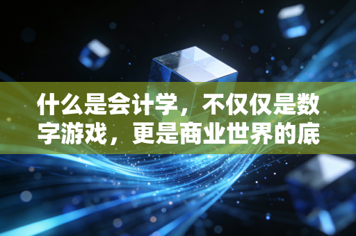 什么是会计学,不仅仅是数字游戏,更是商业世界的底层逻辑