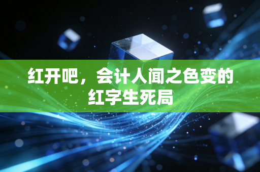 红开吧,会计人闻之色变的红字生死局