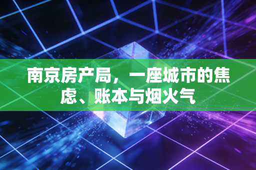 南京房产局，一座城市的焦虑、账本与烟火气