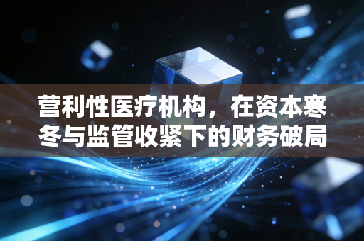 营利性医疗机构,在资本寒冬与监管收紧下的财务破局之路