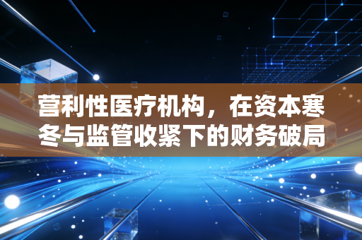营利性医疗机构，在资本寒冬与监管收紧下的财务破局之路