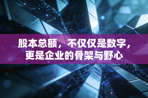 股本总额,不仅仅是数字,更是企业的骨架与野心