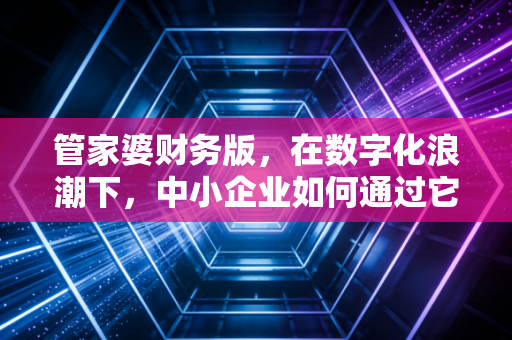 管家婆财务版，在数字化浪潮下，中小企业如何通过它实现财务自由？