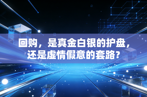 回购，是真金白银的护盘，还是虚情假意的套路？