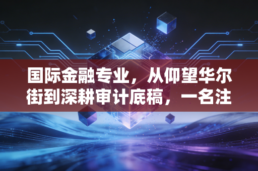 国际金融专业,从仰望华尔街到深耕审计底稿,一名注会老兵的跨界思考