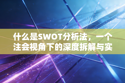 什么是SWOT分析法,一个注会视角下的深度拆解与实战指南