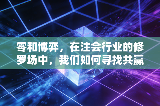 零和博弈,在注会行业的修罗场中,我们如何寻找共赢的出口?
