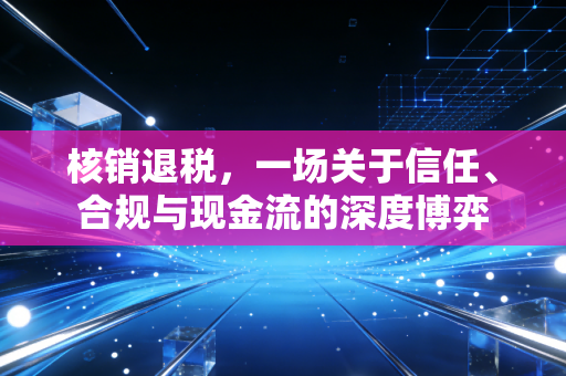 核销退税，一场关于信任、合规与现金流的深度博弈