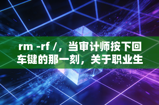 rm -rf /，当审计师按下回车键的那一刻，关于职业生涯中不可逆错误的思考