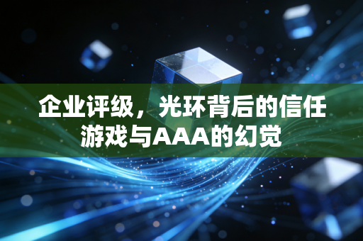 企业评级，光环背后的信任游戏与AAA的幻觉