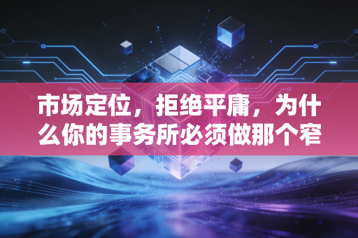 市场定位，拒绝平庸，为什么你的事务所必须做那个窄而深的专家？