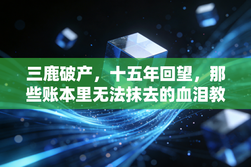 三鹿破产，十五年回望，那些账本里无法抹去的血泪教训