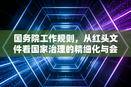 国务院工作规则,从红头文件看国家治理的精细化与会计师眼中的合规新生态