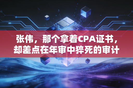 张伟，那个拿着CPA证书，却差点在年审中猝死的审计经理