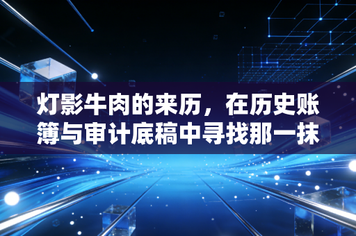 灯影牛肉的来历，在历史账簿与审计底稿中寻找那一抹透亮的红