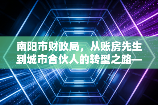 南阳市财政局,从账房先生到城市合伙人的转型之路——一位注会眼中的财政变革