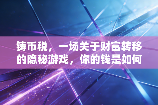 铸币税,一场关于财富转移的隐秘游戏,你的钱是如何变薄的?