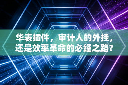 华表插件，审计人的外挂，还是效率革命的必经之路？
