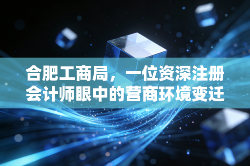 合肥工商局,一位资深注册会计师眼中的营商环境变迁与企业合规实录