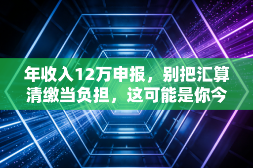 年收入12万申报，别把汇算清缴当负担，这可能是你今年最大的一笔意外之财