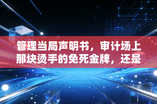 管理当局声明书,审计场上那块烫手的免死金牌,还是最后的信任契约?