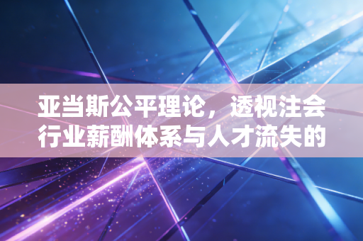 亚当斯公平理论，透视注会行业薪酬体系与人才流失的底层逻辑
