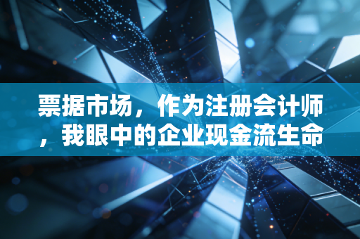 票据市场,作为注册会计师,我眼中的企业现金流生命线与避雷针